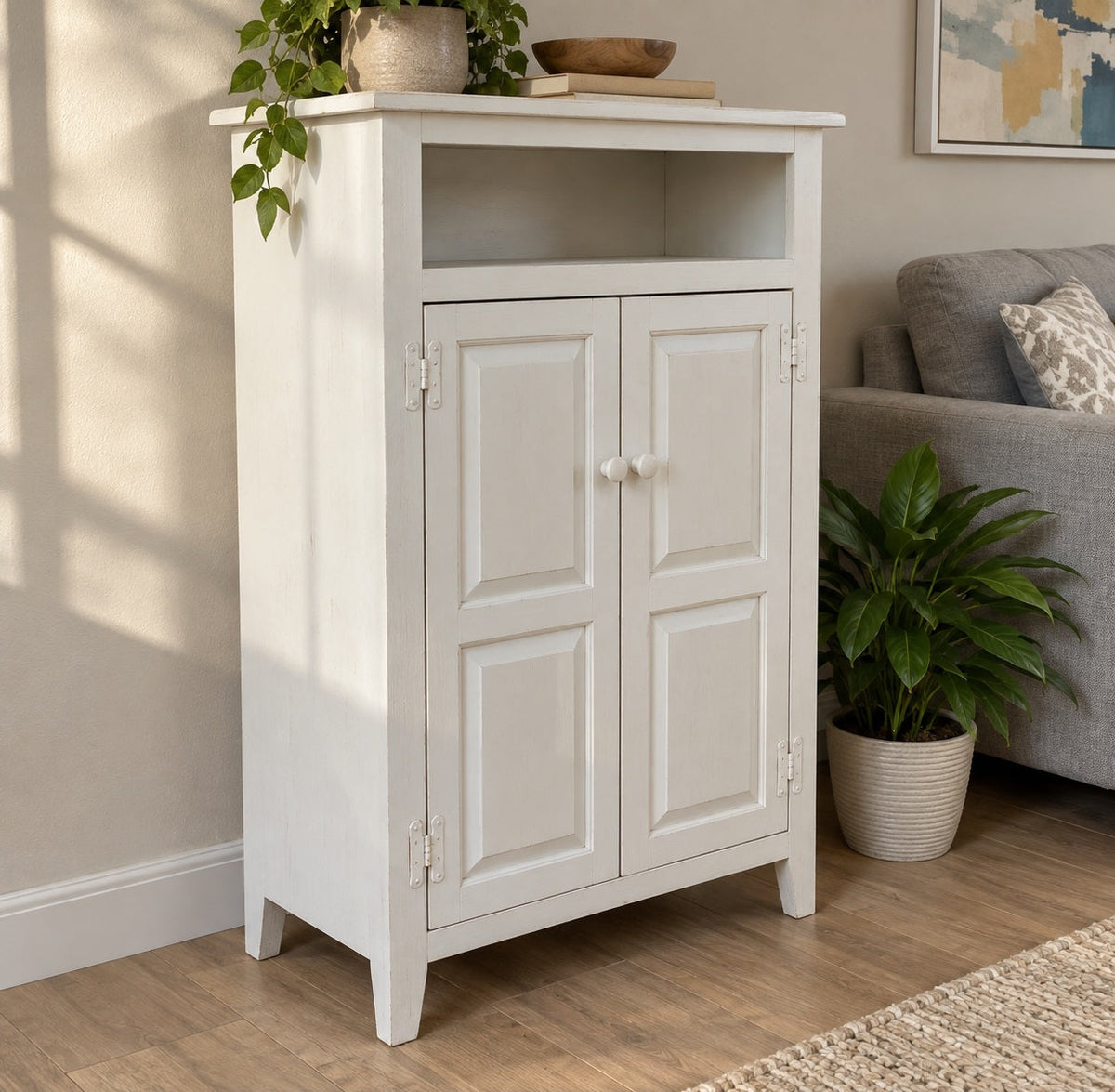 Furniture Farmhouse Cabinet Wooden Hall Cabinet 2 Door Cabinet Primitive Cabinet Handmade Buffet Cabinet Home Decor Vintage Jelly Cupboard
