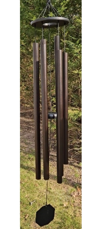37"-53" Wind Chimes Amish Handmade - Aluminum Tubes - Sound Healing - Deep Tone Chimes - Outdoor Decor - - Wind Bells - Meditation - Nature