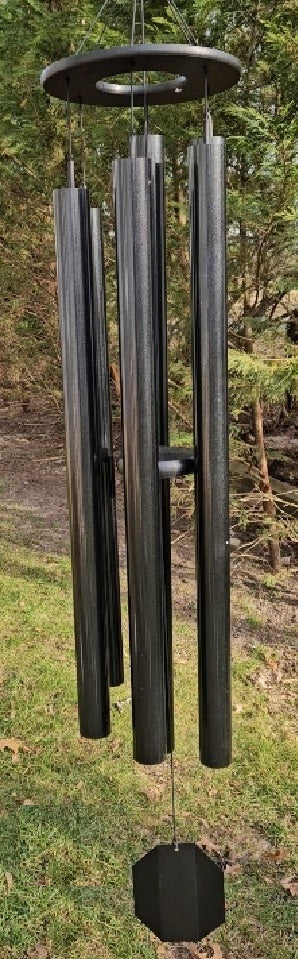 51"-84" Wind Chimes Amish Handmade - Aluminum Tubes - Deep Tone - Healing - Outdoor Decor - Soothing - Wind Bells - Meditation - Nature