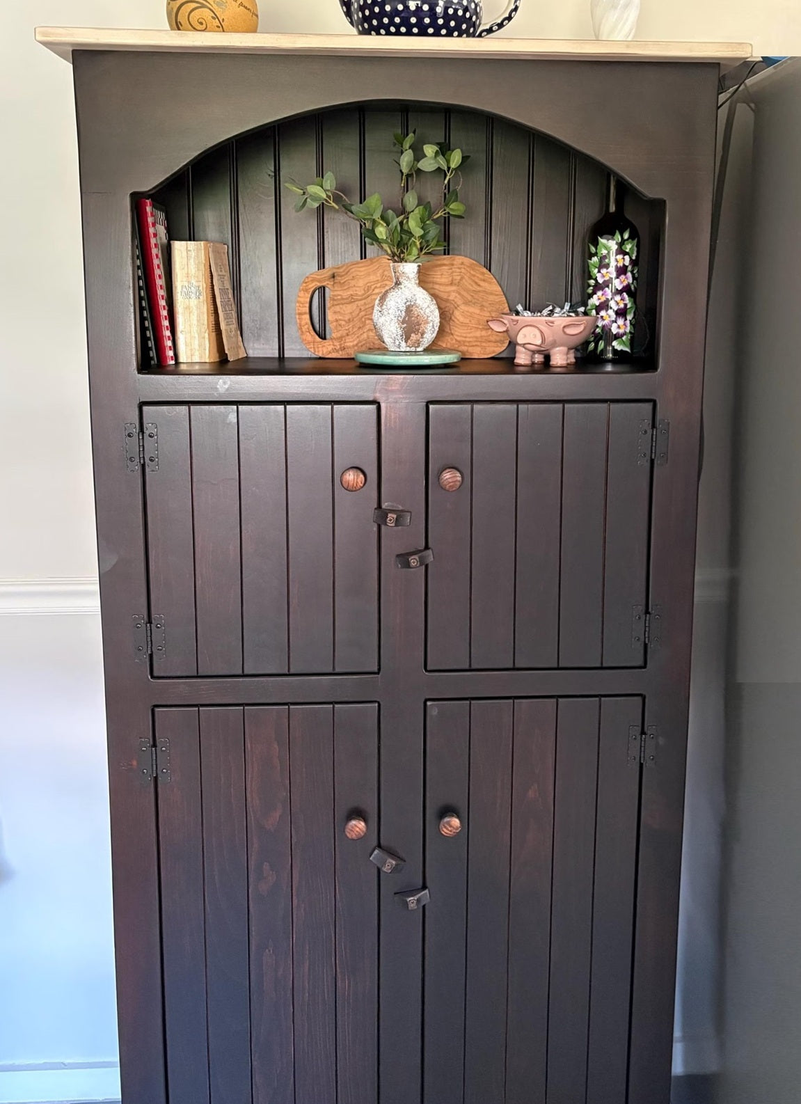 Amish Handmade Pantry Cabinet - Multipurpose Cabinet - Farmhouse - Primitive Jelly Cabinet - Cupboard - Storage - Rustic - Case Goods - Home