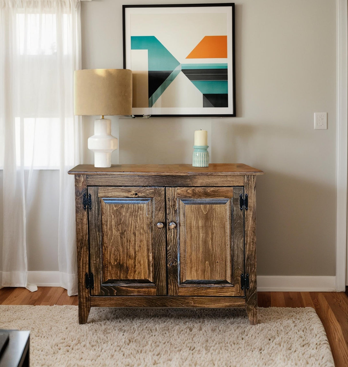 2 door cabinet, kitchen cabinet , bookshelf , storage, Amish handmade, shelves, tv stand, tv cabinet