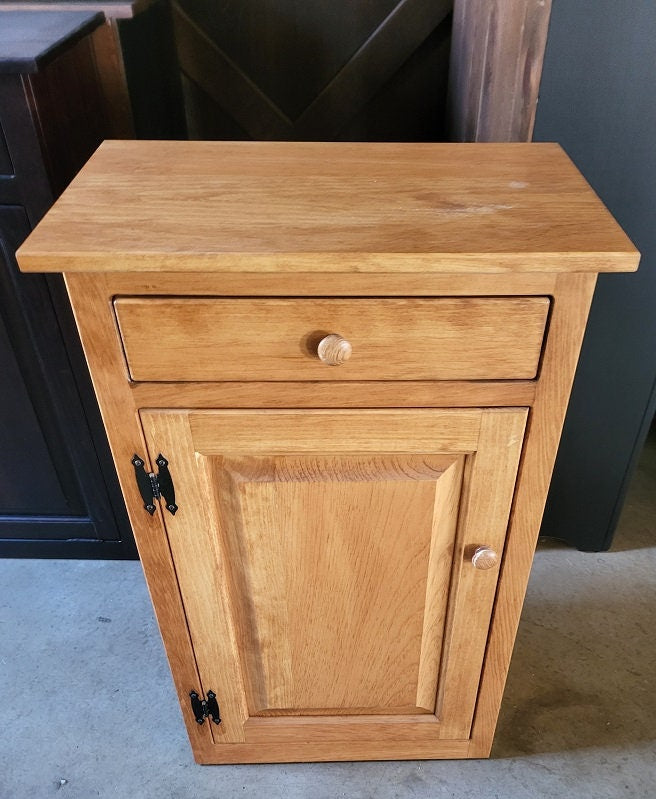 Cabinet with Drawer - Free Shipping - Fully Assembled - Nightstand - Furniture - Home Décor - End Table - Rustic - Primitive