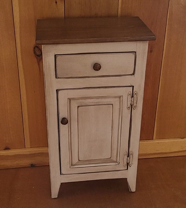Cabinet with Drawer - Free Shipping - Fully Assembled - Nightstand - Furniture - Home Décor - End Table - Rustic - Primitive
