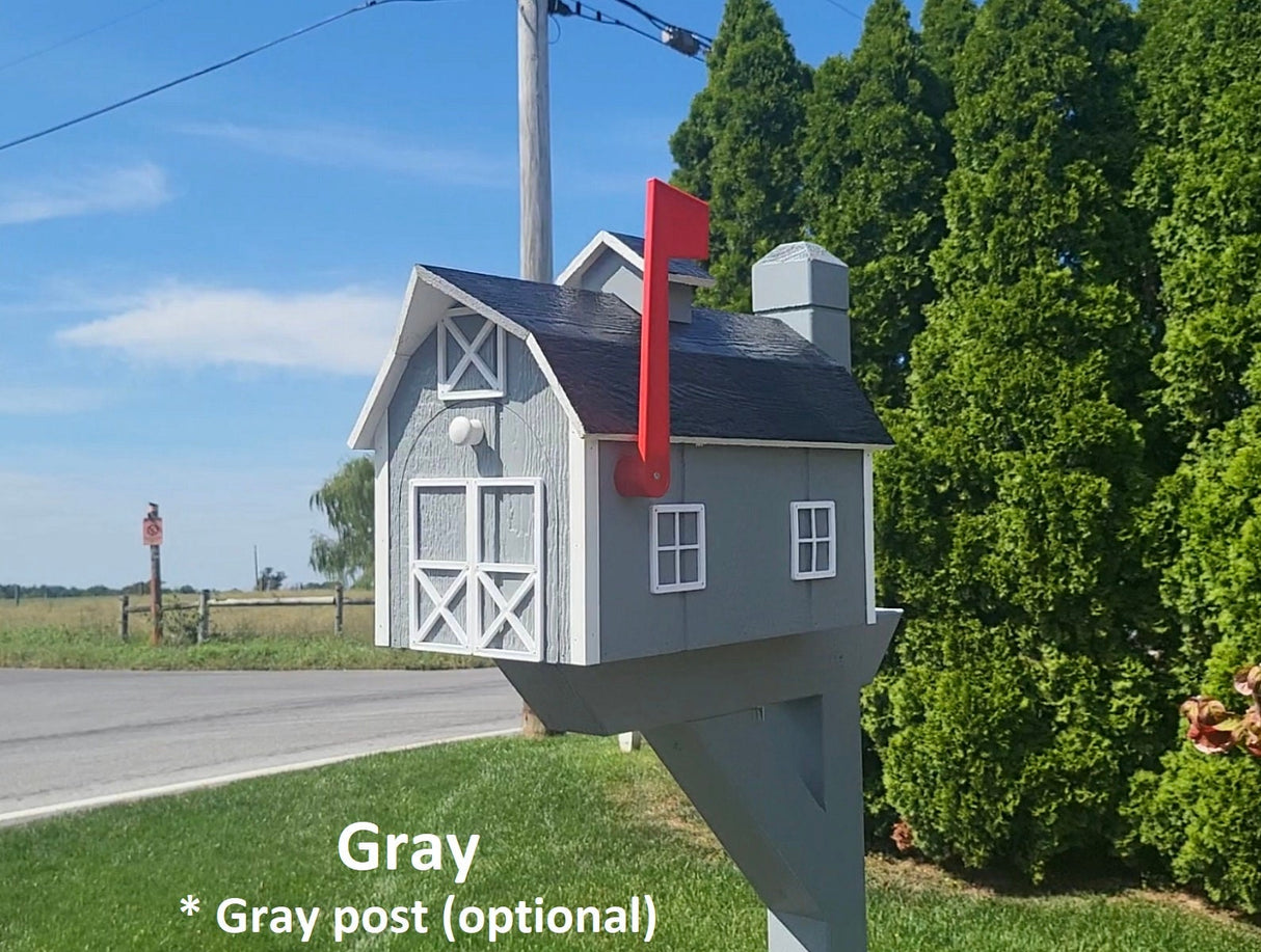 Planter for Mailbox Post, White, Weather Resistant Poly Lumber, Fits All Mailbox Posts!