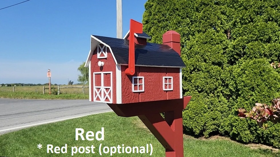 Planter for Mailbox Post, White, Weather Resistant Poly Lumber, Fits All Mailbox Posts!