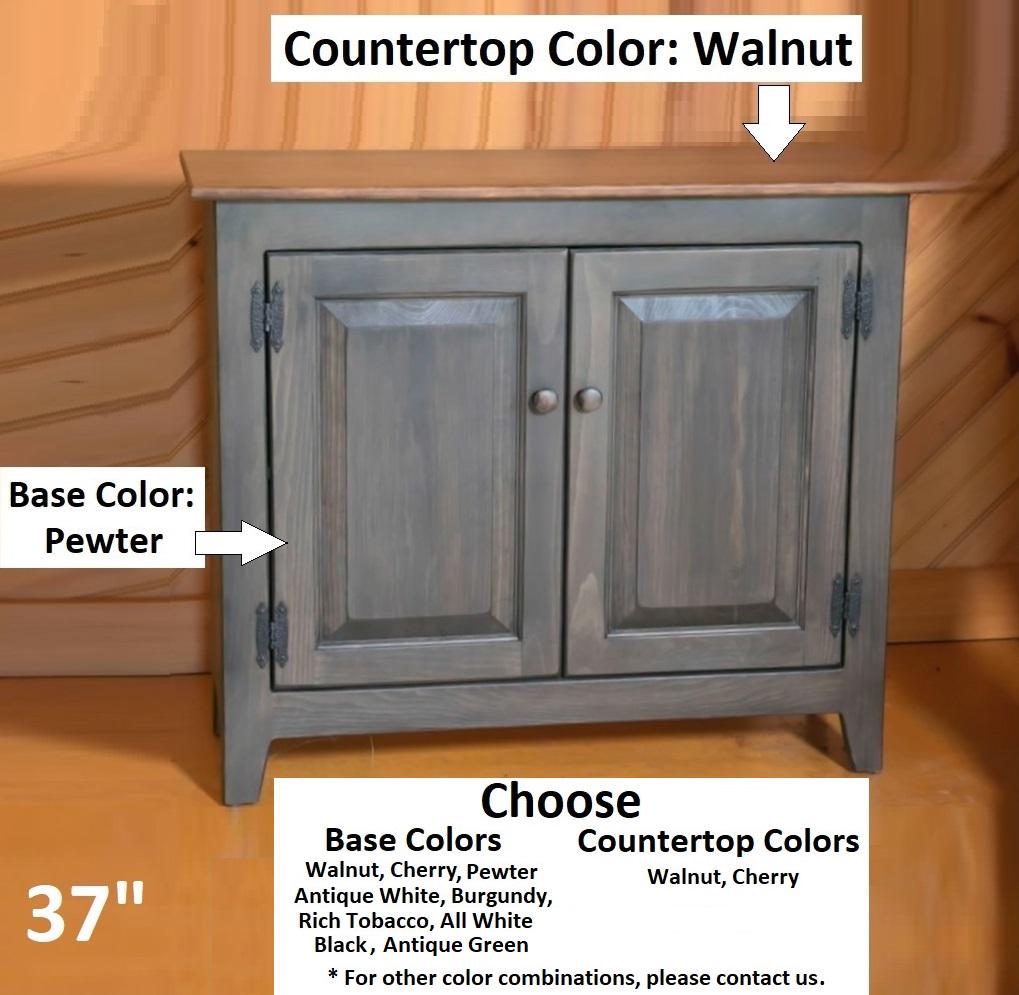 2 Door Cabinet - Fully Assembled - TV Stand - Primitive - Storage - TV Cabinet - Home Décor- Amish Handmade - Multipurpose Cabinet - Rustic