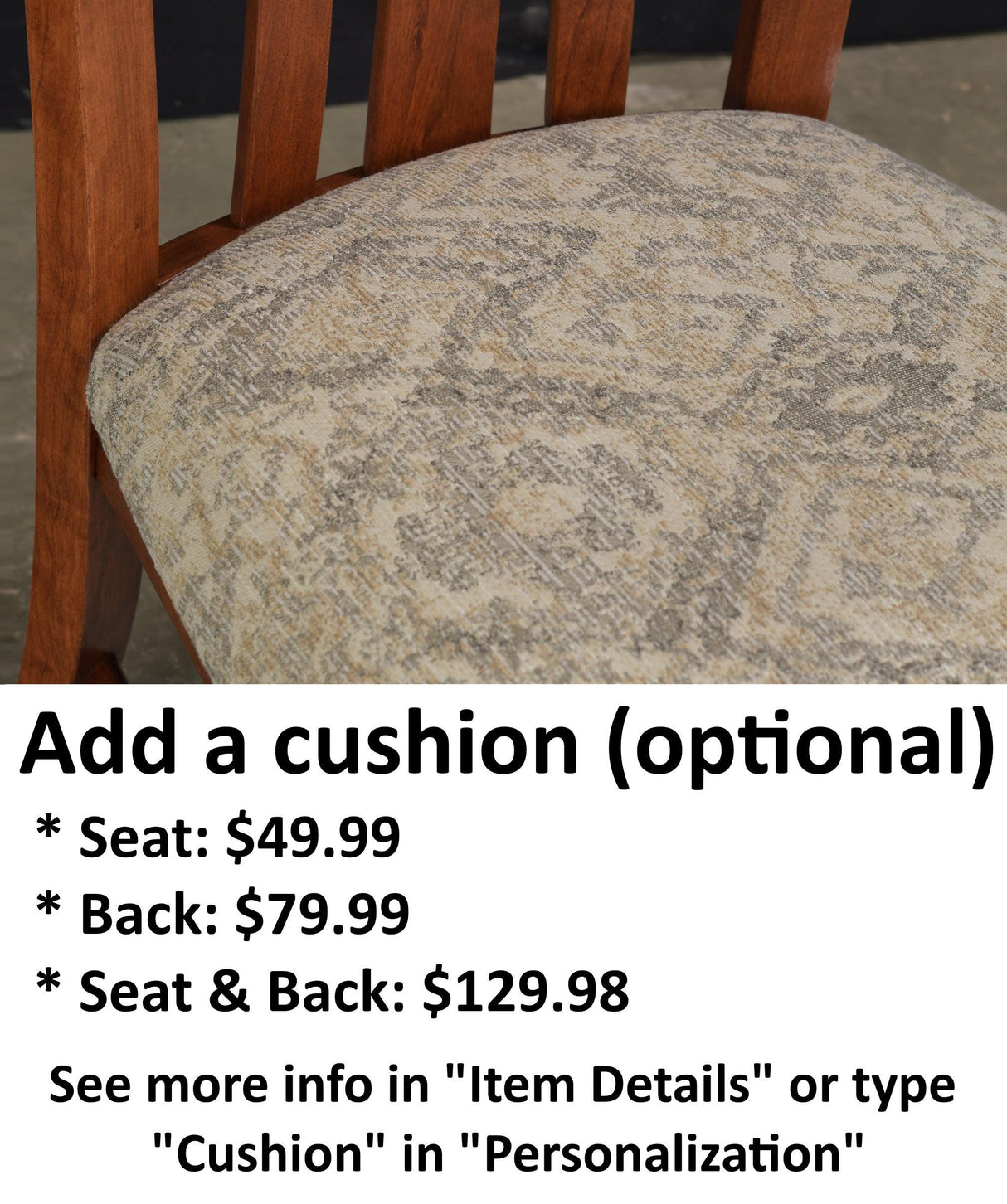 Dining Chair Set Amish Handmade Furniture Farmhouse Furniture Rustic Chair Vintage Cushions Upholstered Backrest Chair For Living Room