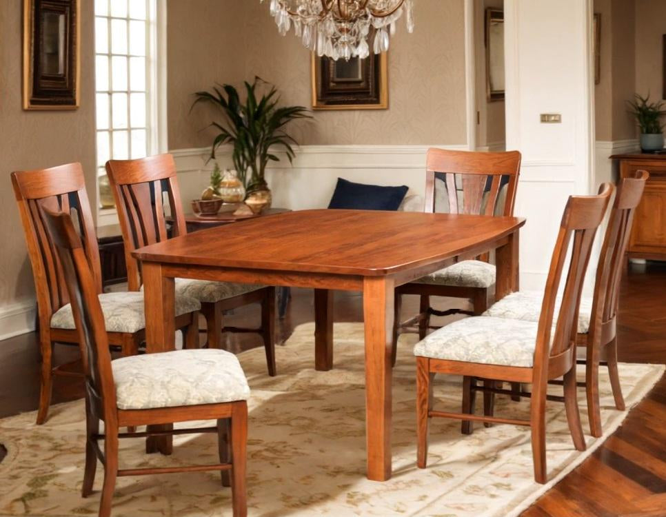 Dining Chair Set Amish Handmade Furniture Farmhouse Furniture Rustic Chair Vintage Cushions Upholstered Backrest Chair For Living Room