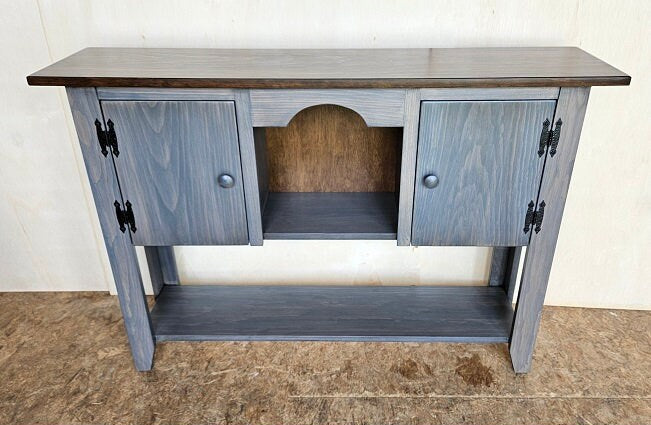 2 Door Cabinet - Fully Assembled - Sideboard - TV Stand - Primitive - Storage - Home Décor - Amish Handmade - Multipurpose Cabinet - Rustic