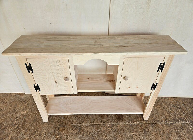 2 Door Cabinet - Fully Assembled - Sideboard - TV Stand - Primitive - Storage - Home Décor - Amish Handmade - Multipurpose Cabinet - Rustic