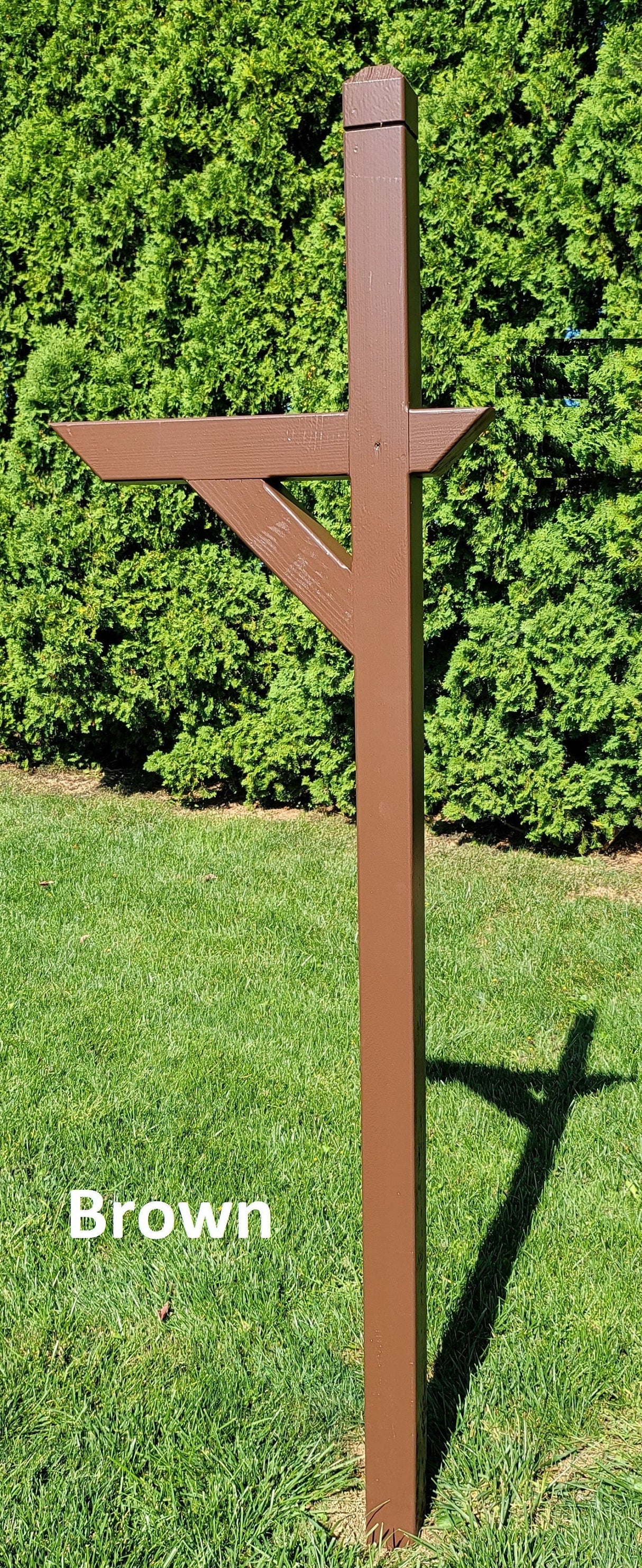 Post For Mailbox in Multi Colors, Premium Wood, Southern Pine Treated, Fits All of Our Mailboxes - Unique Mailboxes