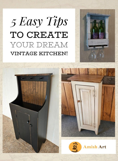 5 Easy Tips To Create A Vintage Kitchen