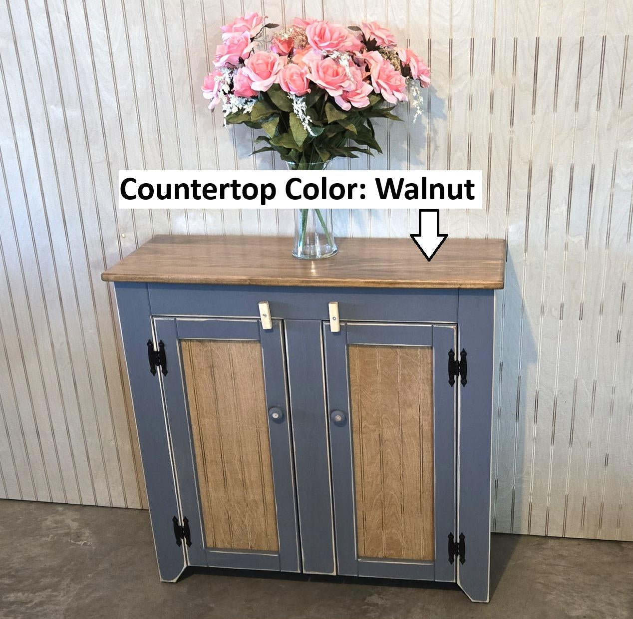 2 Door Cabinet - Amish Furniture - TV Stand - Primitive - Storage - TV Cabinet - Amish Handmade - Multipurpose Cabinet - Rustic -Case Goods