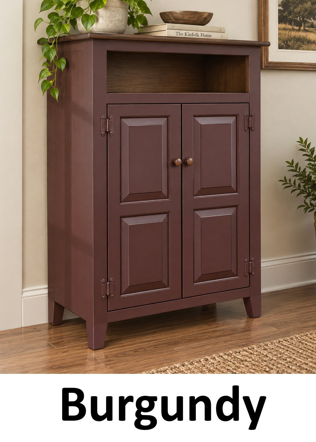 Furniture Farmhouse Cabinet Wooden Hall Cabinet 2 Door Cabinet Primitive Cabinet Handmade Buffet Cabinet Home Decor Vintage Jelly Cupboard
