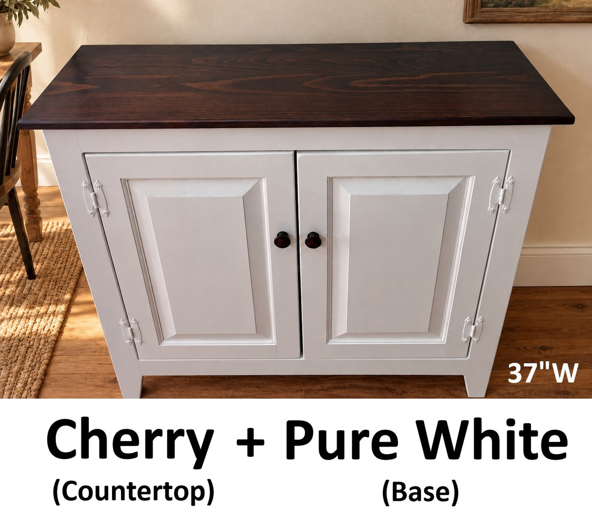 3 Door Cabinet - Amish Furniture - TV Stand - Primitive - Storage - TV Cabinet - Amish Handmade - Multipurpose Cabinet - Rustic -Case Goods