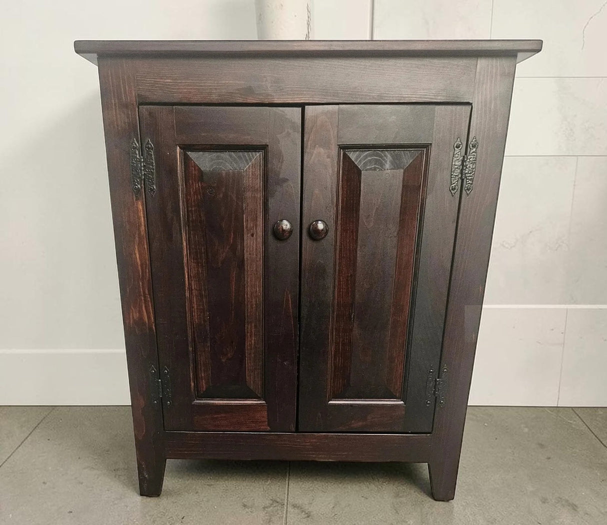 3 Door Cabinet - Amish Furniture - TV Stand - Primitive - Storage - TV Cabinet - Amish Handmade - Multipurpose Cabinet - Rustic -Case Goods