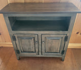 TV Stand - 3 Door Cabinet - Primitive - Storage - TV Cabinet - Amish Handmade - Multipurpose Cabinet - Rustic - Case Goods - Fully Assembled