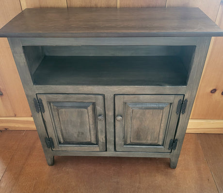 TV Stand - 3 Door Cabinet - Primitive - Storage - TV Cabinet - Amish Handmade - Multipurpose Cabinet - Rustic - Case Goods - Fully Assembled