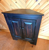 2 door cabinet, corner cabinet, kitchen cabinet , bookshelf , storage, Amish handmade, shelves, tv stand, tv cabinet,