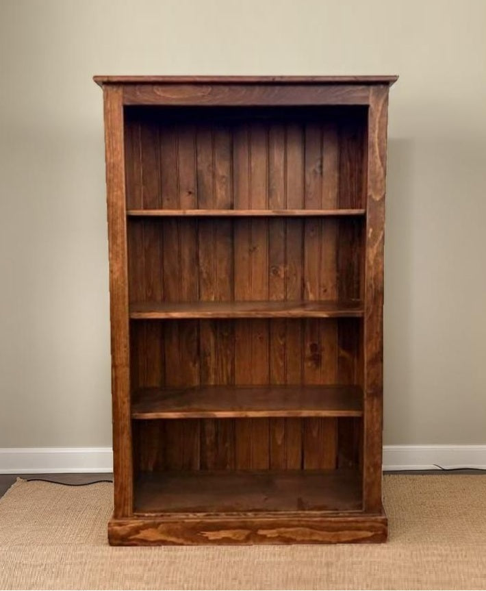 Bookshelf Amish Handmade Furniture Rustic Bookcase Organizer Shelf Bookcase Decor Home Furniture Rustic Book Shelf Unique Furniture Antique 