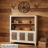 Amish Handmade 3 Door Cabinet - Hutch Cabinet - Multipurpose Cabinet - Rustic - Hall Cabinet - Case Goods - Vintage - Primitive - Storage