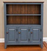 Amish Handmade 3 Door Cabinet - Hutch Cabinet - Multipurpose Cabinet - Rustic - Hall Cabinet - Case Goods - Vintage - Primitive - Storage