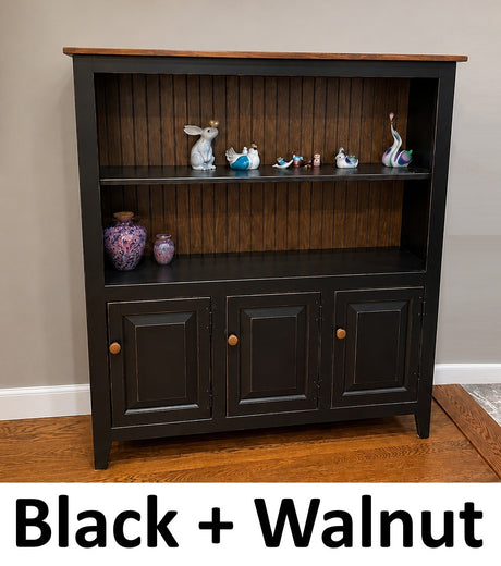 Amish Handmade 3 Door Cabinet - Hutch Cabinet - Multipurpose Cabinet - Rustic - Hall Cabinet - Case Goods - Vintage - Primitive - Storage