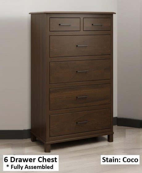 Amish Handmade Bedroom Set - Dresser With Mirror - Drawer Chest - Drawer Dresser - Queen Bed Set - Nightstand - Mirror - Case Goods - Home