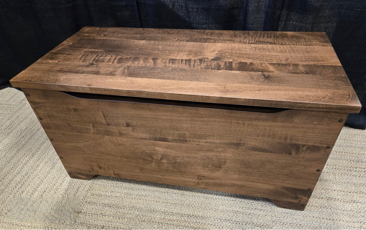 Amish Handmade Trunk - Toy Box - Storage Box - Vintage Chest Box - Rustic - Keepsake Box - Antique - Hope Chest - Blanket Chest