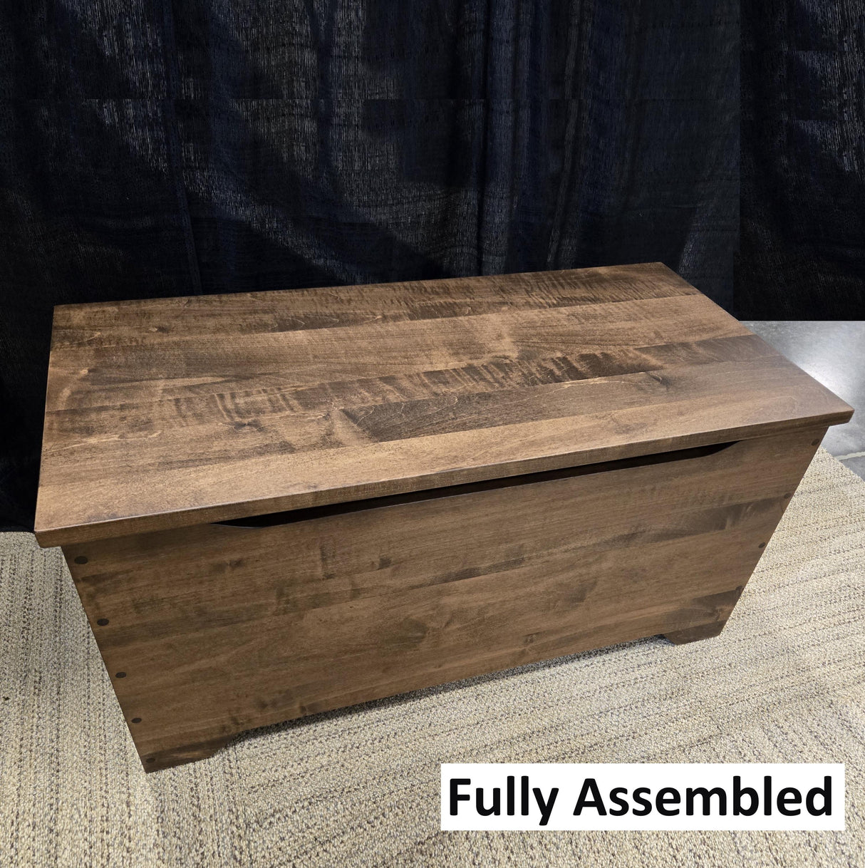 Amish Handmade Trunk - Toy Box - Storage Box - Vintage Chest Box - Rustic - Keepsake Box - Antique - Hope Chest - Blanket Chest