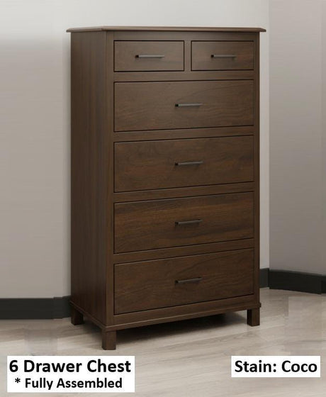 Amish Handmade Dresser With Mirror - Bedroom Set - Drawer Chest - Drawer Dresser - Queen Bed Set - Nightstand - Mirror - Case Goods
