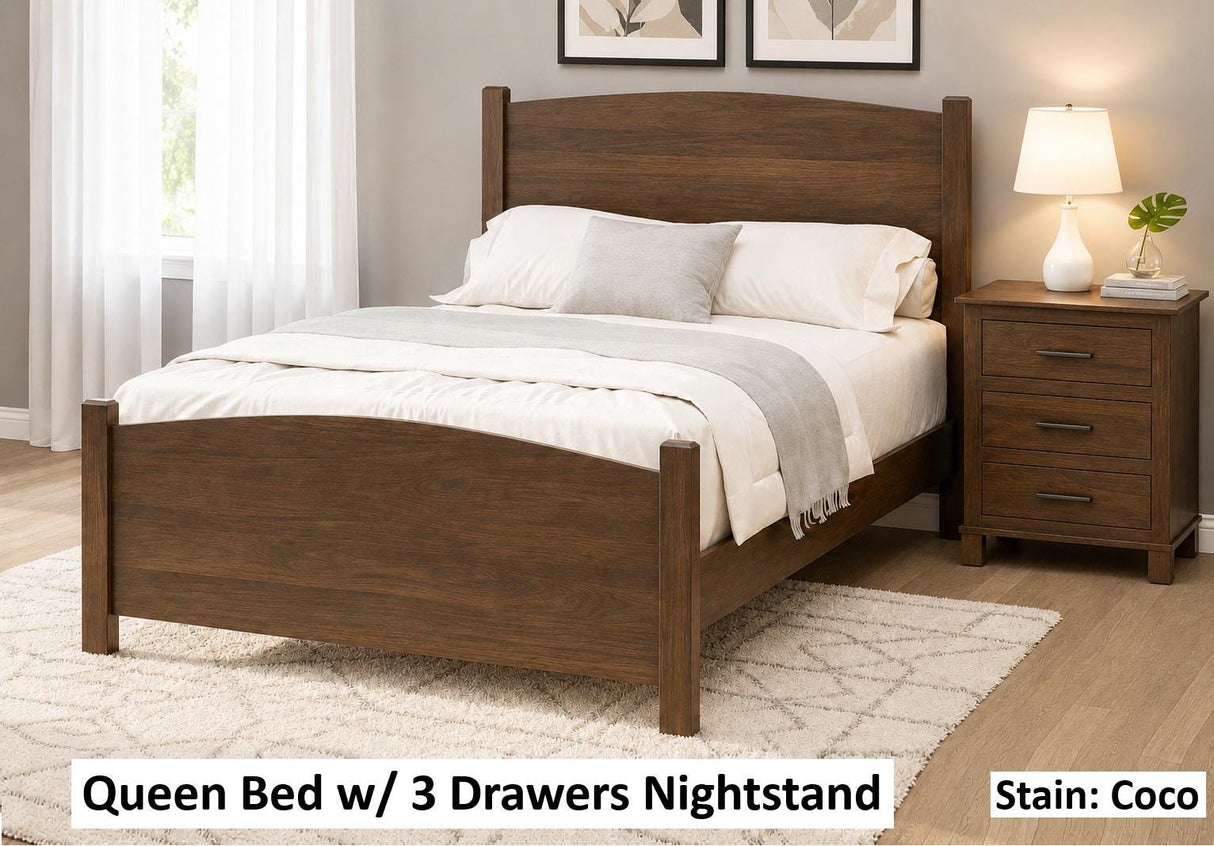 Amish Handmade Dresser With Mirror - Bedroom Set - Drawer Chest - Drawer Dresser - Queen Bed Set - Nightstand - Mirror - Case Goods