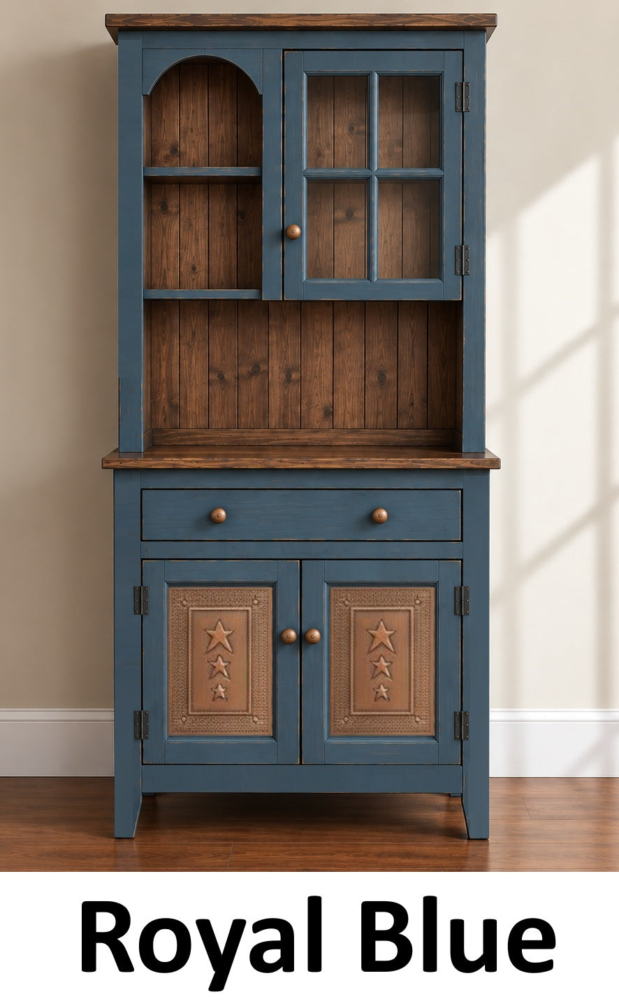Amish Handmade Multipurpose Cabinet - Glass Cabinet - Large Cabinet - Farmhouse - Organizer - Storage - Rustic - Case Goods - Home Decor