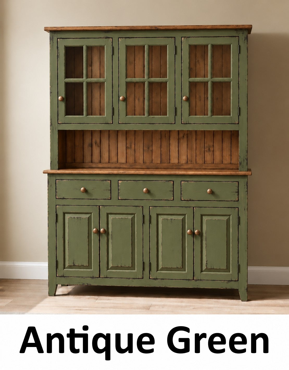 Amish Handmade Multipurpose Cabinet - China Cabinet - Glass Cabinet - Farmhouse - Organizer - Storage - Rustic - Case Goods - Home Decor