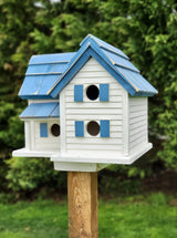 Purple Martin Amish Handmade Bird House With 6 Nesting Compartments