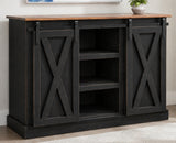 Amish Handmade TV Stand - 2 Door Cabinet - Primitive - Storage - TV Cabinet - Multipurpose Cabinet - Rustic - Sliding Doors - TV Console