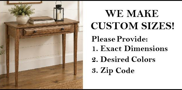 Amish Handmade Table with Drawer - Furniture - Living Room Table - Home Décor - Farmhouse - Country Decor - Primitive - Rustic Table - Home