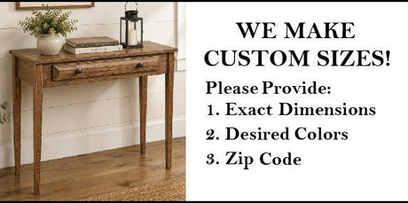 Amish Handmade Table with Drawer - Furniture - Living Room Table - Home Décor - Farmhouse - Country Decor - Primitive - Rustic Table - Home