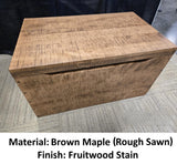 Amish Handmade Trunk - Toy Box - Storage Box - Vintage Chest Box - Rustic - Keepsake Box - Antique - Hope Chest - Blanket Chest - Hobby Box