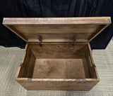 Amish Handmade Trunk - Toy Box - Storage Box - Vintage Chest Box - Rustic - Keepsake Box - Antique - Hope Chest - Blanket Chest - Hobby Box