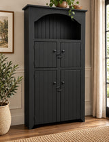 Amish Handmade Pantry Cabinet - Multipurpose Cabinet - Farmhouse - Primitive Jelly Cabinet - Cupboard - Storage - Rustic - Case Goods - Home