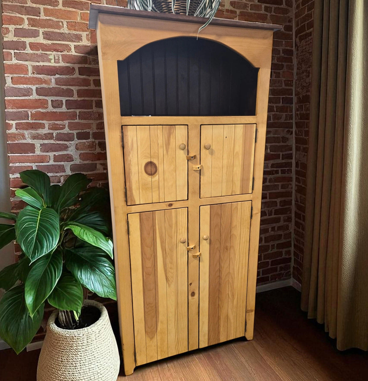 Amish Handmade Pantry Cabinet - Multipurpose Cabinet - Farmhouse - Primitive Jelly Cabinet - Cupboard - Storage - Rustic - Case Goods - Home