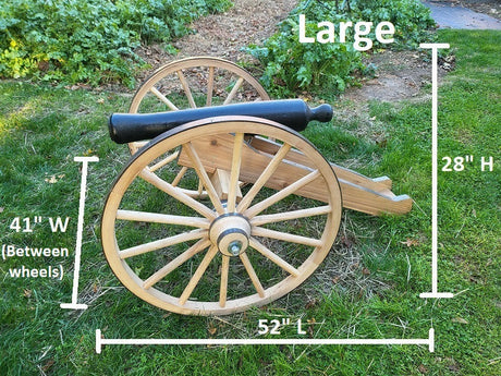 Decorative Scale Cannon - Yard Cannon - Antique Cannon - Amish Handmade - Primitive