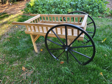 Peddler Cart - Vending Cart - Decorative - Fruit Cart- Amish Handmade - Country Decor- Primitive - Garden Decoration
