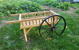 Peddler Cart - Vending Cart - Decorative - Fruit Cart- Amish Handmade - Country Decor- Primitive - Garden Decoration