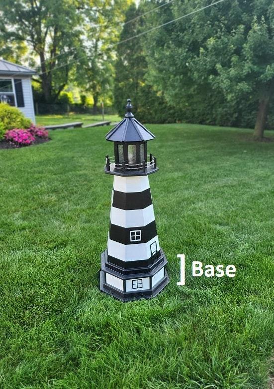 Cape Canaveral Solar Lighthouse - Amish Handmade - Landmark Design- Garden Light
