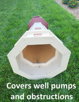 Cape May Lighthouse - Solar - Amish Made - Landmark Replica - Backyard Decor - Garden Decoration