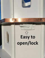 Copper Roof Poly Birdhouse Amish Handmade 2 Story Extra Large, 8 Nesting Compartments - Home & Living:Outdoor & Gardening:Feeders & Birdhouses:Birdhouses