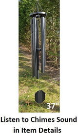 30"-66" Wind Chimes Amish Handmade - Deep Tone - Aluminum Tubes - Sound Healing - Outdoor Decor - Wind - Wind Bells - Meditation - Nature