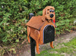 Dog mailbox, bear mailbox racoon mailbox, Farm animal mailbox, animal mailbox, Pet mailbox, Pet lover gift, Forest animal mailbox, unusual mailbox, farm mailbox, yard art,